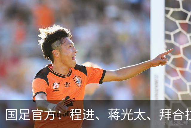 国足官方：程进、蒋光太、拜合拉木受伤 补招高天意